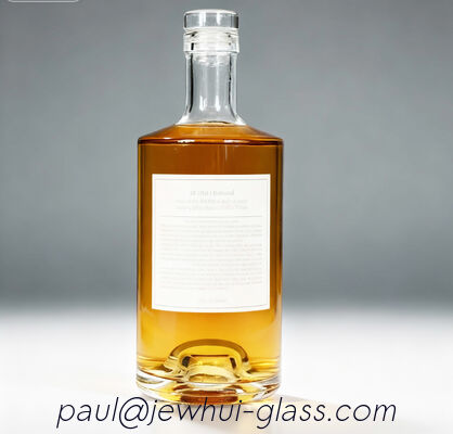 品質  750ml Jersey  Whiskey  Glass Bottle -Customization, Super Flint Glass Bottle, American Rum 工場