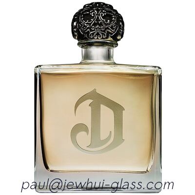 購入 エクストラ アネホ、レポサド、シルバーテキーラ ガラスボトル、スーパーフリントガラスボトル、ガラスストッパー付き オンライン製造