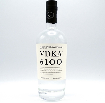 よい価格 フリント ガラスの楕円形の空のウォッカのびんのステッカーのラベル1000ml 1750ml 3000ml オンライン