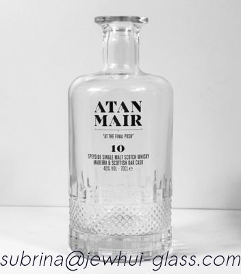 よい価格 700ml  ATAN MAIR SCOTTISH OAK CASK WHISKEY  Glass Bottle -Customization, Super Flint Glass Bottle, Scottish WhiskeyRum オンライン
