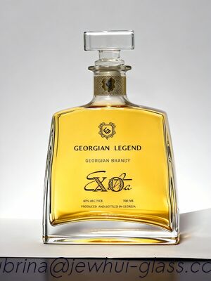 よい価格 700ml明確なガラス アルコール飲料/ウィスキーのガラス ビンはびん詰めにする オンライン