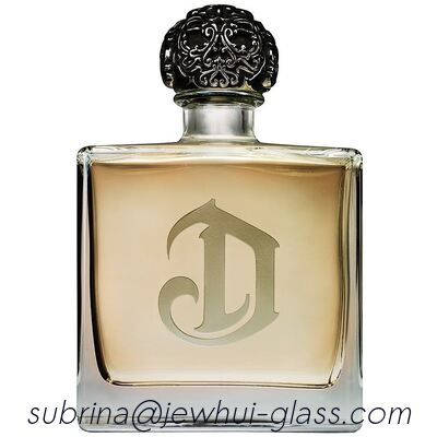 よい価格 エクストラ アネホ、レポサド、シルバーテキーラ ガラスボトル、スーパーフリントガラスボトル、ガラスストッパー付き オンライン