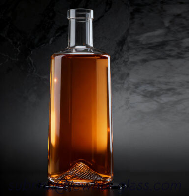 よい価格 700ml XO, ジム・コニャック   ガラスボトル - カスタマイズ、スーパーフリントガラスボトル オンライン